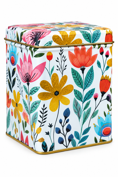 Puszka na herbatę Flowers 100g