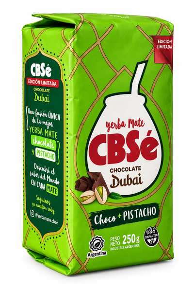 Yerba Mate CBSé Dubai Chocolate 250 g