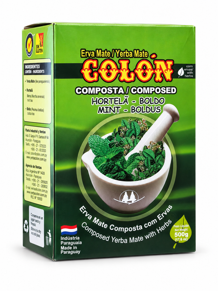 Yerba Mate Colon Menta Boldo 0,5 kg