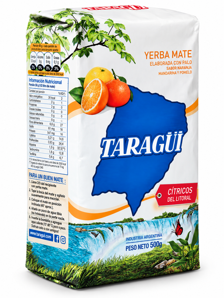 Yerba Mate Taragui Cítricos del Litoral 500 g